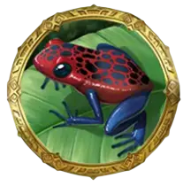 Frog — premium symbol paying 250x the stake for a five-of-a-kind combination across the reels