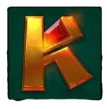 K — card symbol paying 35x for six matching positions across the payline
