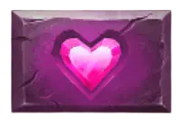 Q card symbol in Aztec Bonanza offering 0.33x the stake for the lowest five-of-a-kind win among card symbols