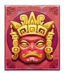 Red Mask high-value symbol returning 5x the bet for six matching positions across the reels