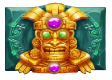 Wild symbol in Aztec Bonanza — substitutes for all regular symbols during free spins to complete winning combinations