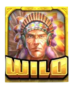Wild symbol appearing on reels 3 to 6 as a full reel wild that substitutes for all symbols except the Scatter to complete winning combinations